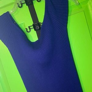 Forever 21 Royal Blue tight fit dress size L